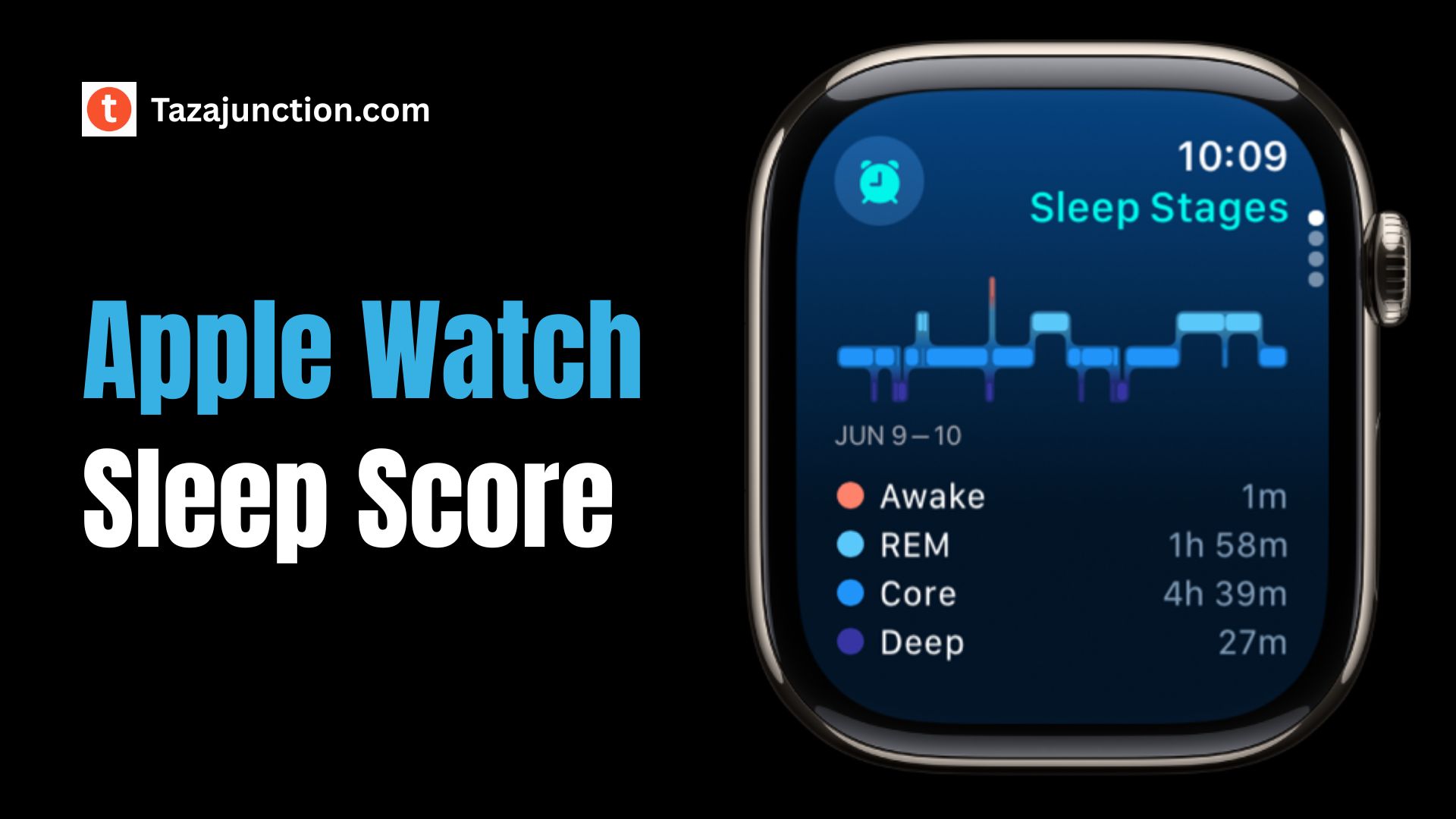 apple watch sleep score