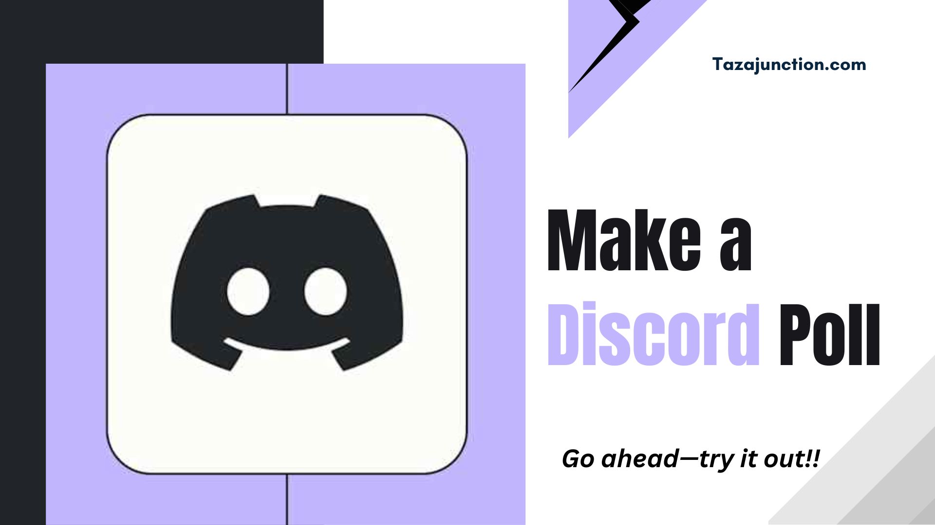how to make a discord poll