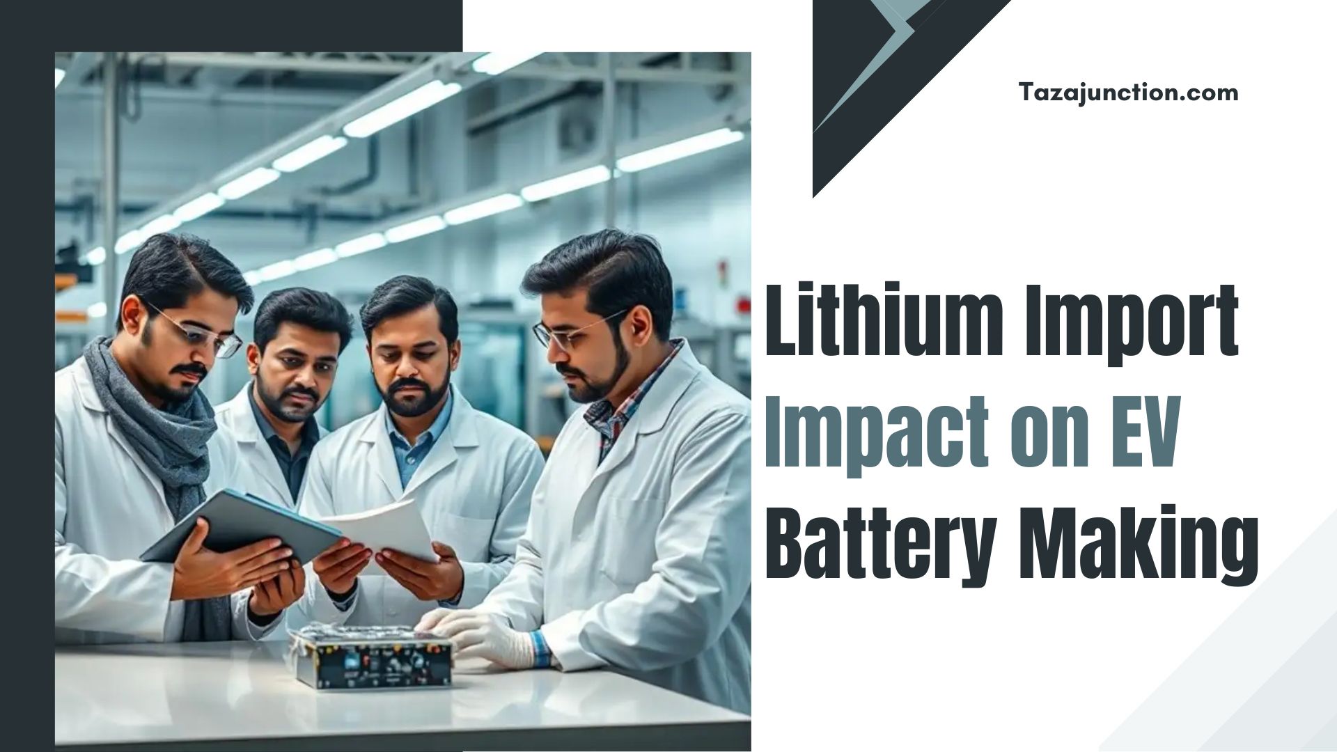 lithium import impact on ev battery making