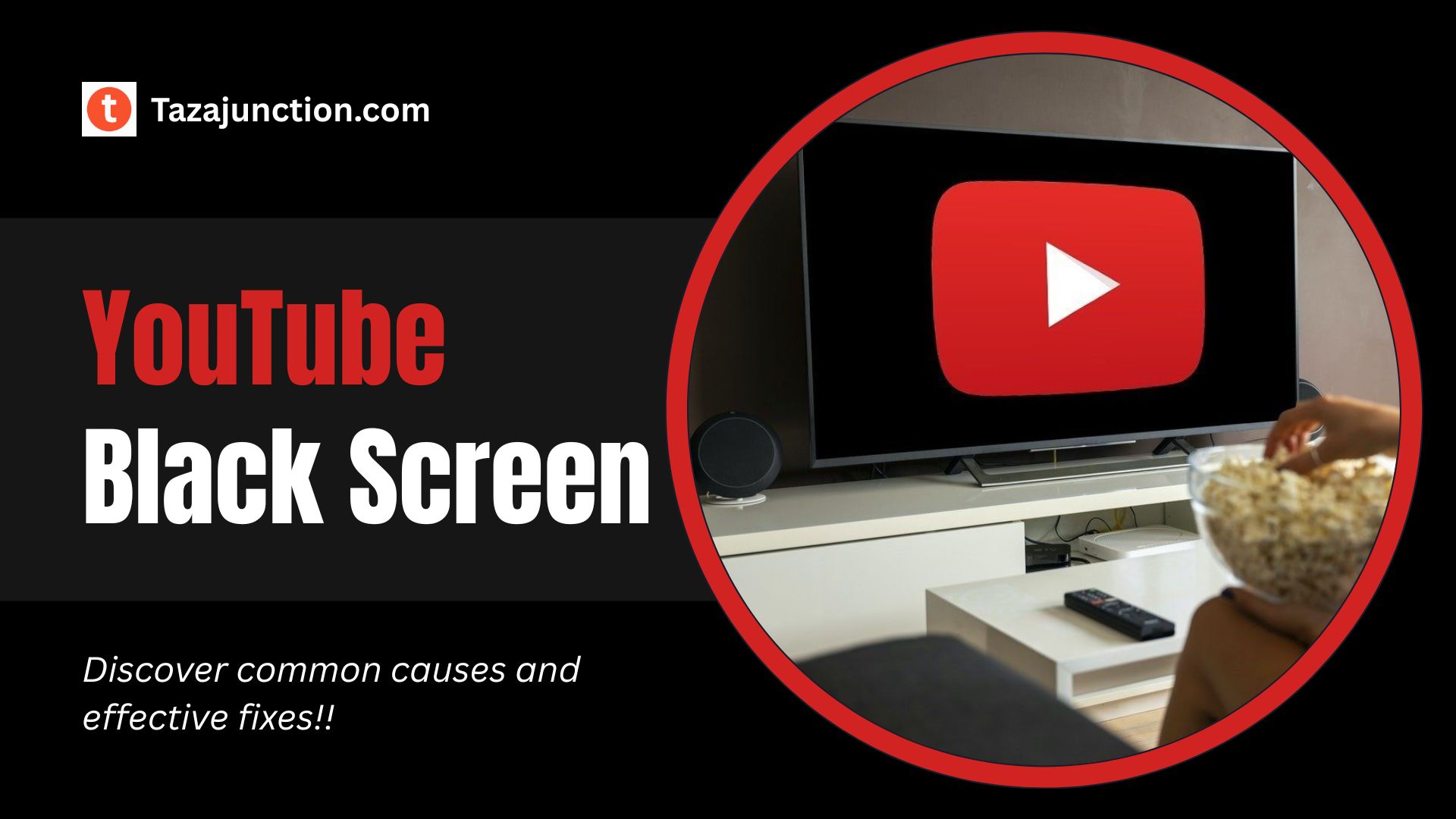 youtube black screen