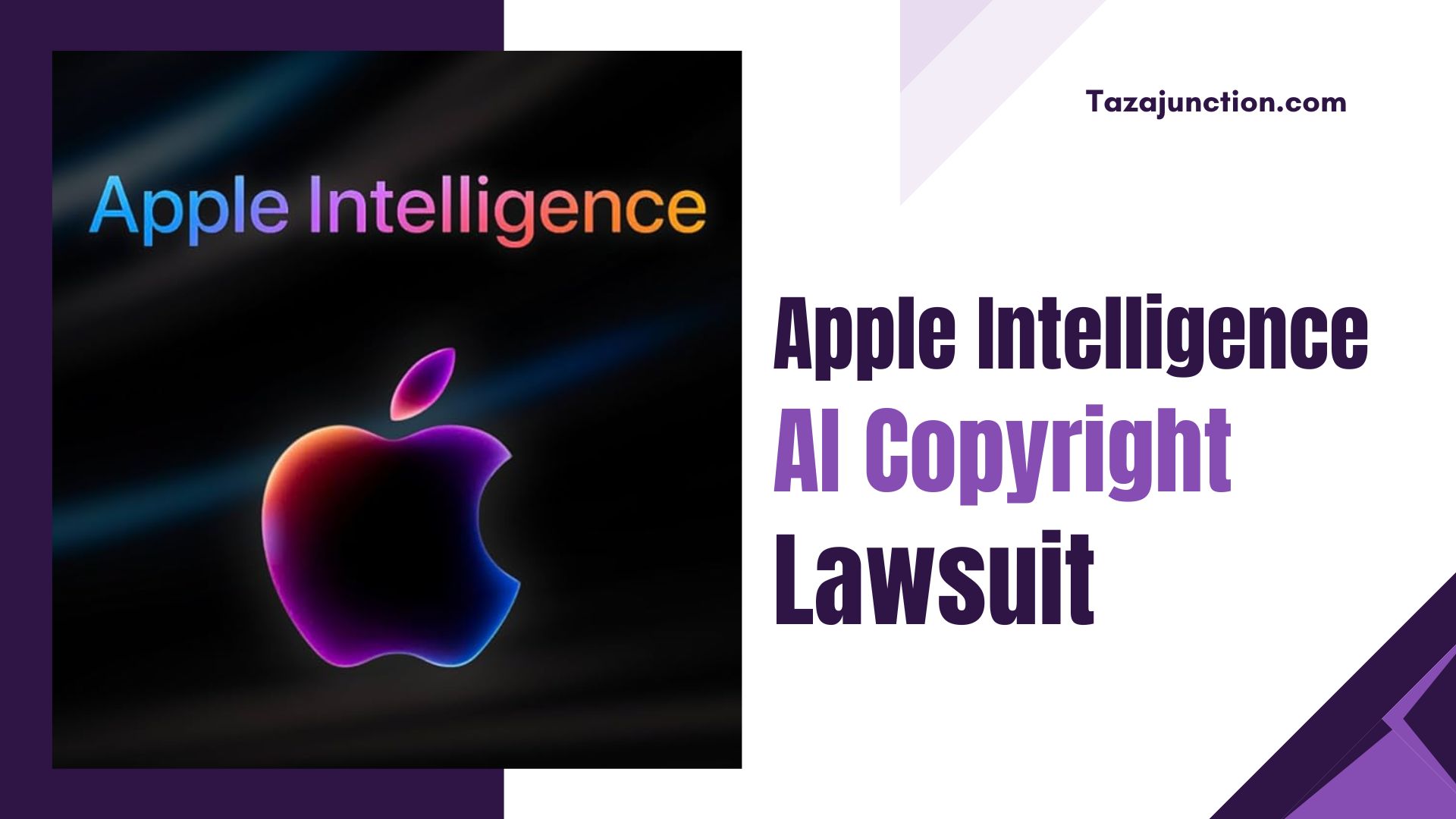 apple intelligence ai copyright lawsuit