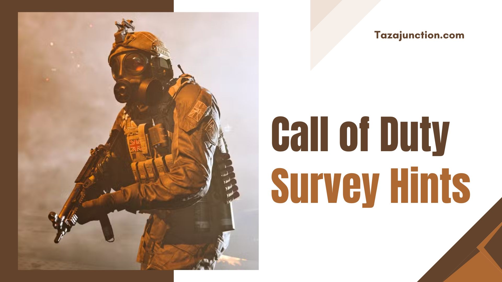 call of duty survey hints