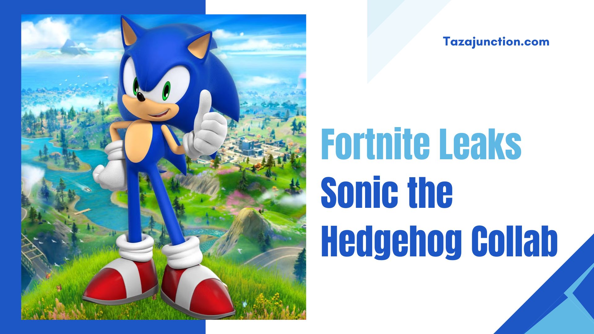 fortnite leaks sonic the hedgehog collab