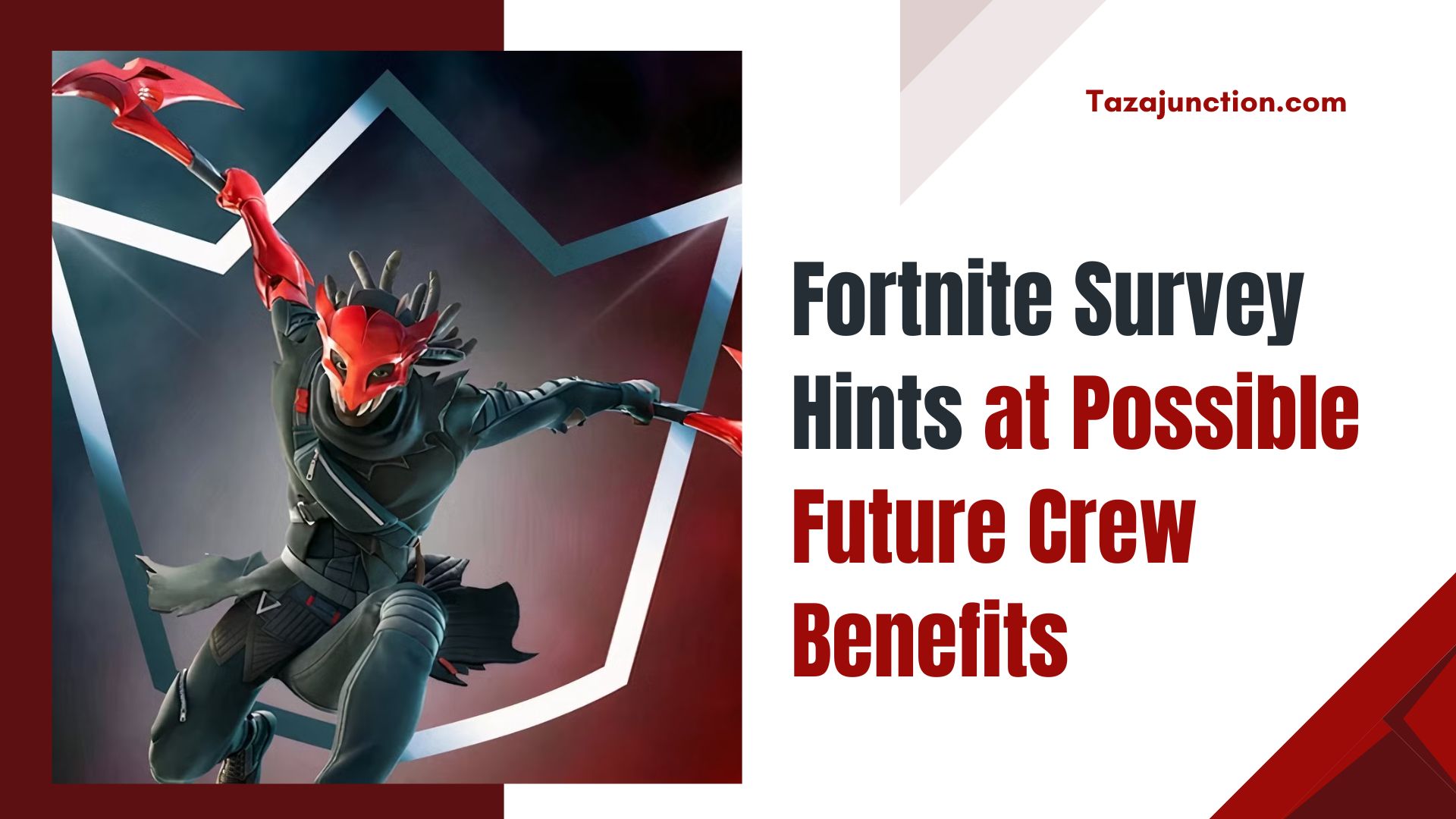 fortnite survey hints at possible future crew benefits