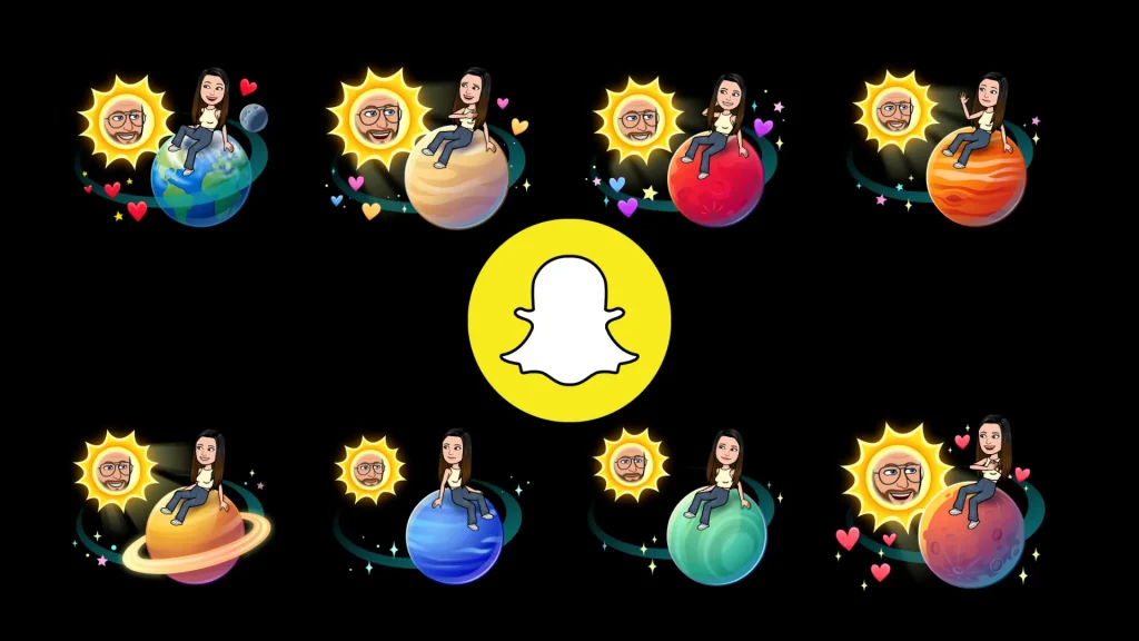 Snapchat Planets