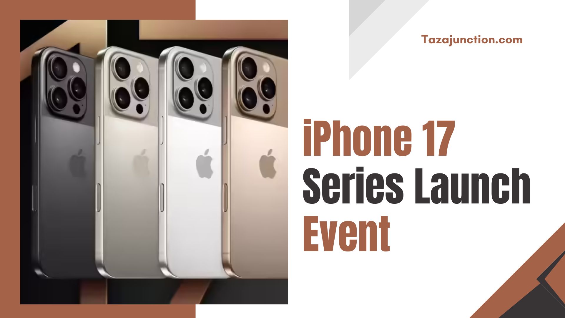 iphone 17 series launch event