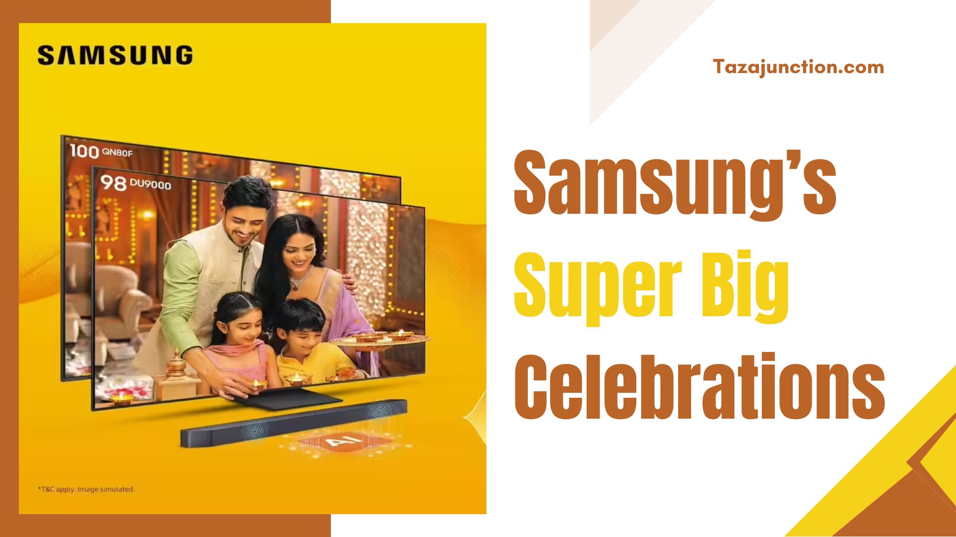 samsung's super big celebrations