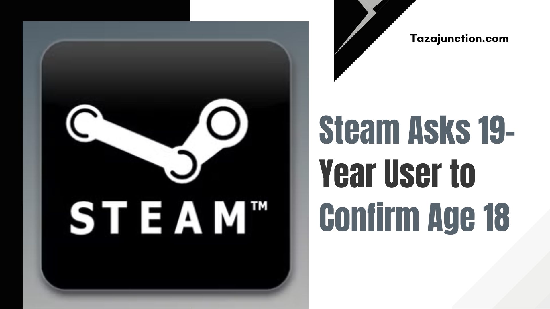 steam reportedly asks user of 19 years to verify if they are 18